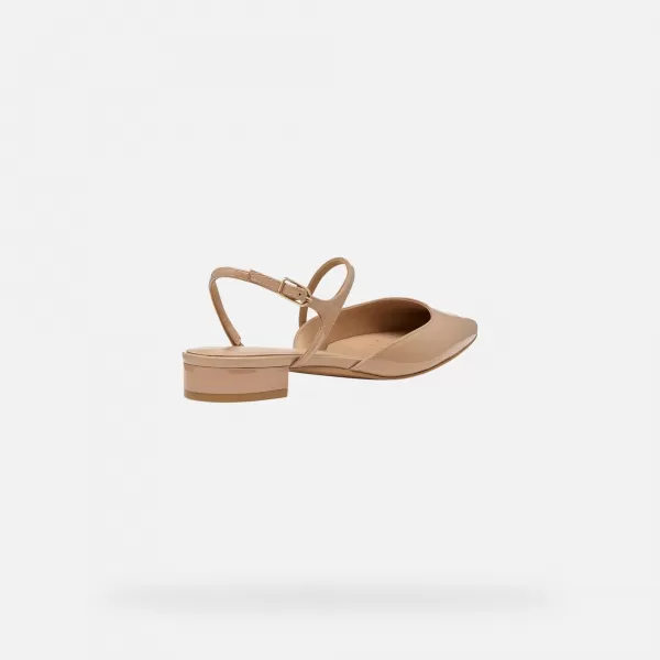  Ballerinas für Damen GEOX GISELDA15 G013213 HELLBRAUN 