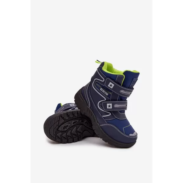  Kinder-Schneestiefel BIG STAR OO374048 BLAU Big Star Shoes 