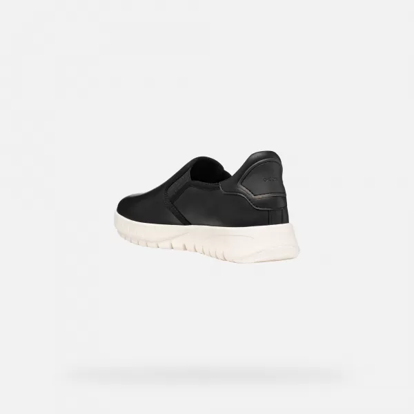  Damen-Sneaker GEOX FLEXTRIDE PLUS G012973 SCHWARZ 