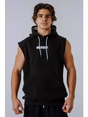 HERO 299 BLACK Nebbia ärmelloses Sweatshirt