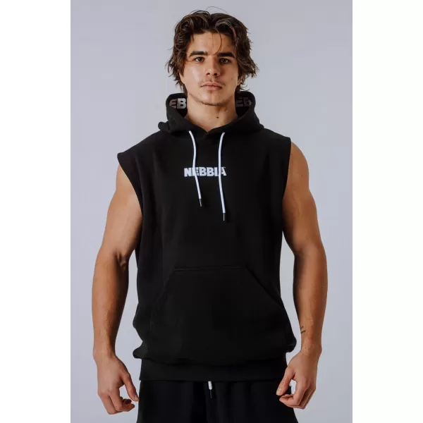  HERO 299 BLACK Nebbia ärmelloses Sweatshirt 