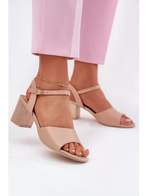 Damensandalen VINCEZA 20275 BEIGE