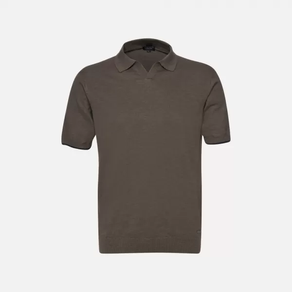  Herren-T-Shirt GEOX KNIT G012317 KHAKI 