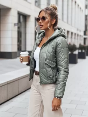 Damenjacke DSTREET TY3712 GRÜN