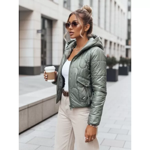  Damenjacke DSTREET TY3712 GRÜN 