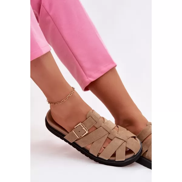  Damenhausschuhe BOTO ROSELISSE 41559 KHAKI 
