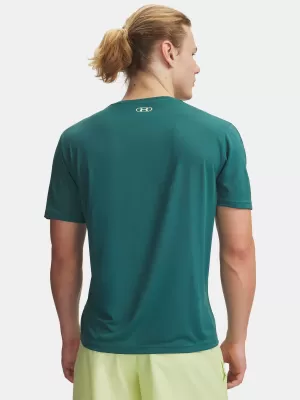 Herren-T-Shirt UNDER ARMOUR UA TECH TAPING SS 6012356-339 GRÜN