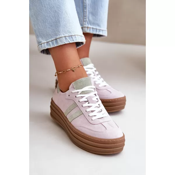  Damen-Sneaker ZAZOO N1068S4 LILA 