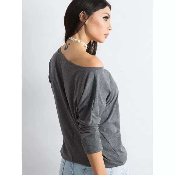  Damenbluse BASIC FEEL GOOD RV-BZ-4691.36P DUNKELGRAU 