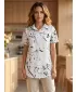 Premium-Shirt für Damen ALTISPORT VOJ/ALW034KOS01 WEIß