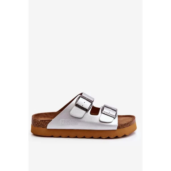  Damenhausschuhe BIG STAR LL274476 SILBER Big Star Shoes 