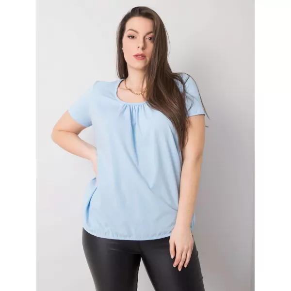  Damen-T-Shirt BASIC FEEL GOOD RV-TS-6320.85P HELLBLAU 