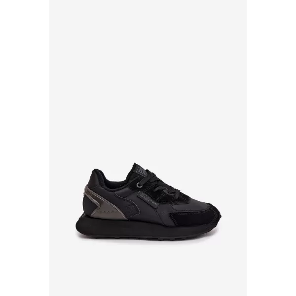  Damen-Sneaker BIG STAR OO274562 SCHWARZ Big Star Shoes 