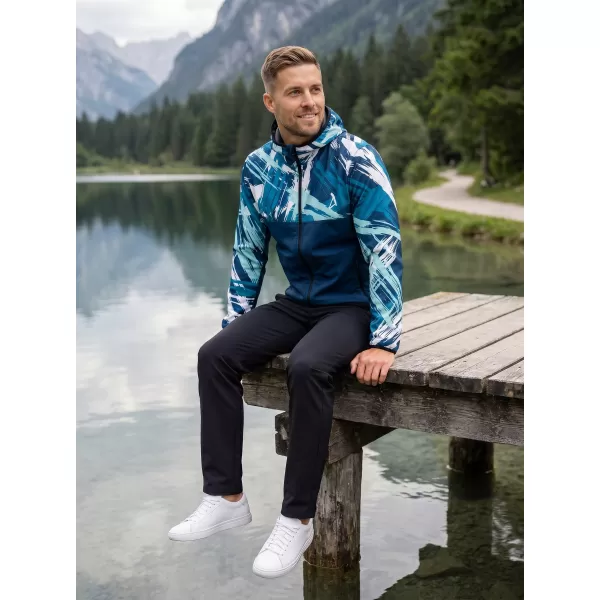  Premium-Softshelljacke für Herren ALTISPORT VOJ/ALM039JACK01 MARINEBLAU 