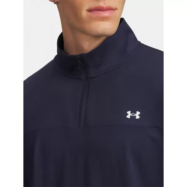  Herren-T-Shirt UNDER ARMOUR UA T2G 1/4 ZIP 6010129-410 BLAU 