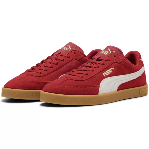  Stiefel PUMA CLUB II ERA SUEDE 400717-08 FORATRED/P.WHITE/ FORATRED/P.WHITE/PUMA GOLD 