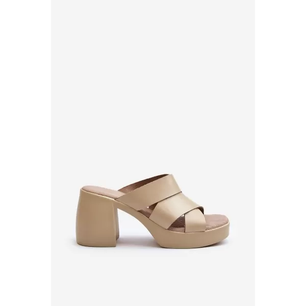 Damen-Flip-Flops ZAZOO 40373 BEIGE 