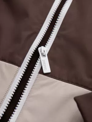 Herrenjacke OMBRE OM-JANP-0242 BRAUN UND BEIGE