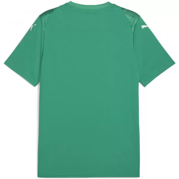  Funktions-T-Shirt für Herren PUMA TEAMULTIMATE JERSEY 706280-05 SPORT GREEN/ SPORTGRÜN/PUMAWEIß 