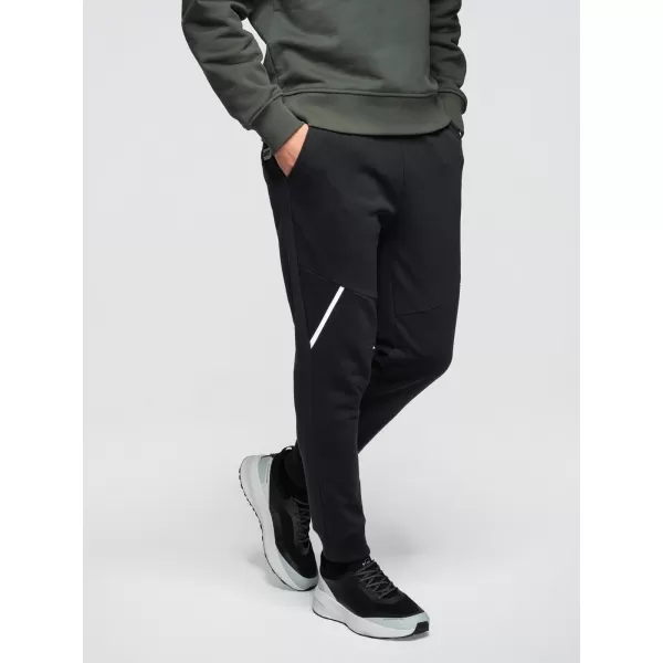  Herren-Jogginghose OMBRE OM-PASK-0280 SCHWARZ 