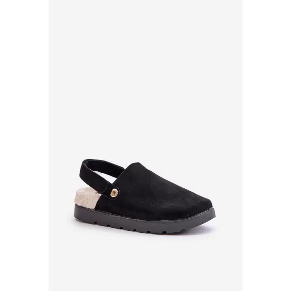  Damenhausschuhe BOTO LINNEOLA 34719 SCHWARZ 