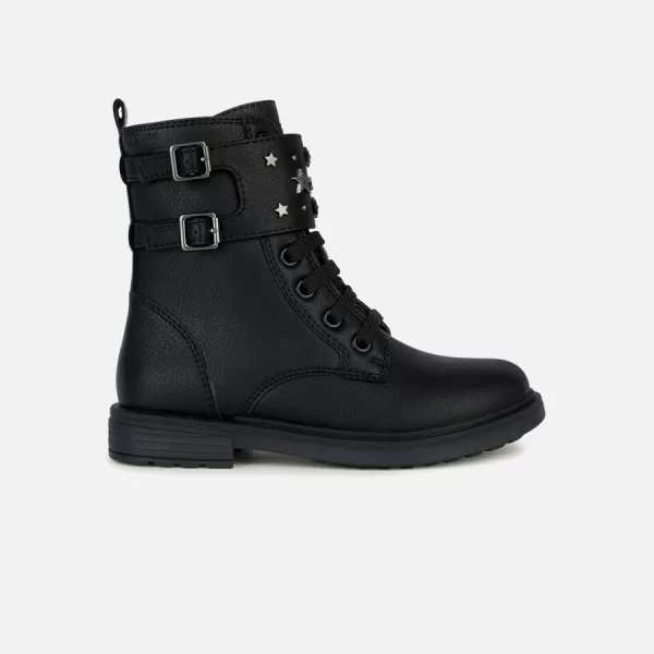  Stiefeletten für Mädchen GEOX ECLAIR J169QD000BUC9B1G SCHWARZ 