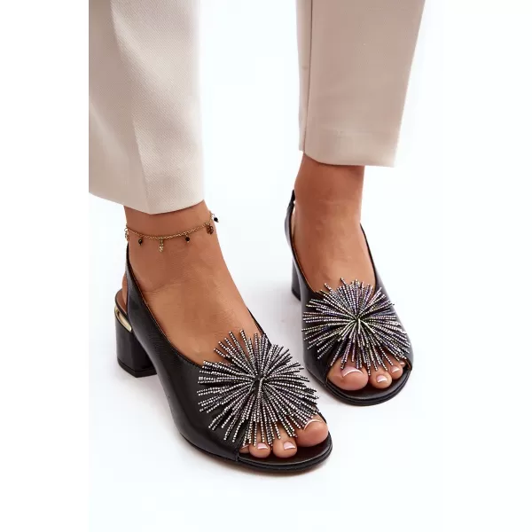  Damensandalen LAURA MESSI 2595 SCHWARZ 