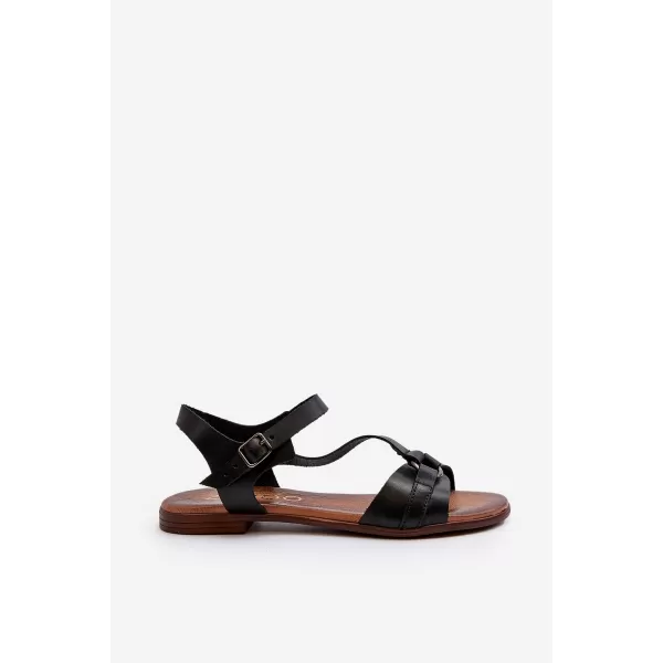  Damensandalen ZAZOO 40182 SCHWARZ 