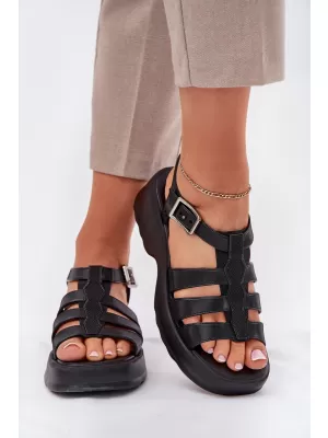 Damensandalen ZAXY RR285117 SCHWARZ