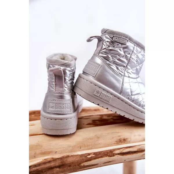 Kinder-Schneestiefel BIG STAR KK374241 SILBER Big Star Shoes 