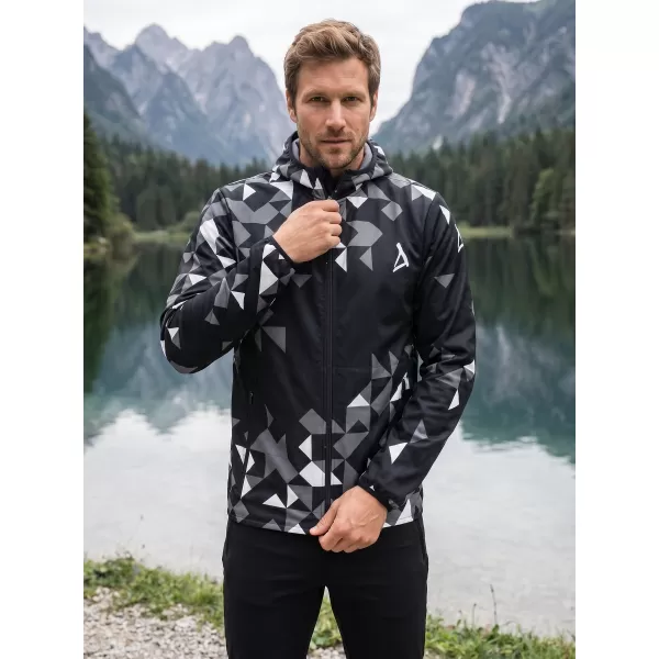  Premium-Softshelljacke für Herren ALTISPORT VOJ/ALM108JACK01 SCHWARZ 