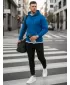 Herren-Set DSTREET AX0645 BLAU/SCHWARZ