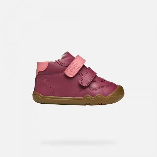  Mädchen barfuß GEOX STEPPIEUP B5663C00085C8H8F LILA 