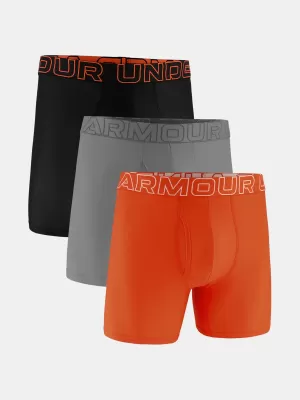 Herren-Boxershorts UNDER ARMOUR UA PERFORMANCE TECH MESH - SOLID 6IN - 1383884-690 ROT