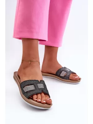 Damen-Flip-Flops INBLU BA000050 SCHWARZ