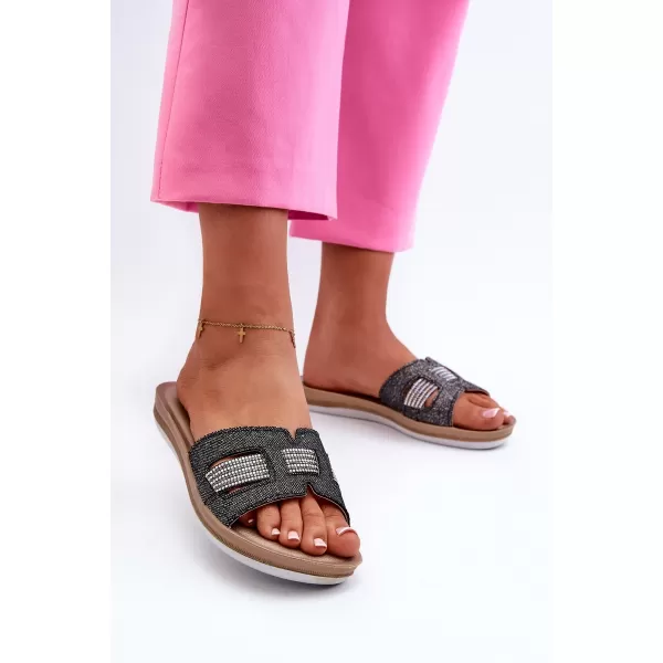  Damen-Flip-Flops INBLU BA000050 SCHWARZ 