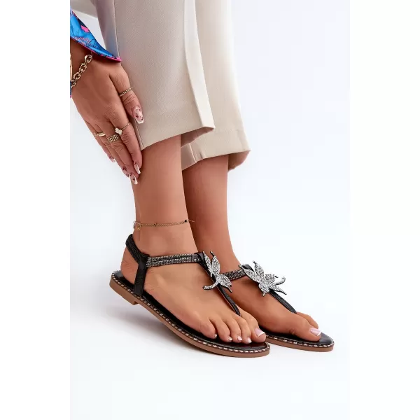  Damensandalen EVENTO EDONI SCHWARZ 