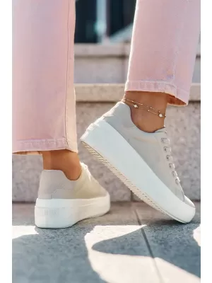 Damen-Sneaker BIG STAR RR274465 BEIGE Big Star Shoes
