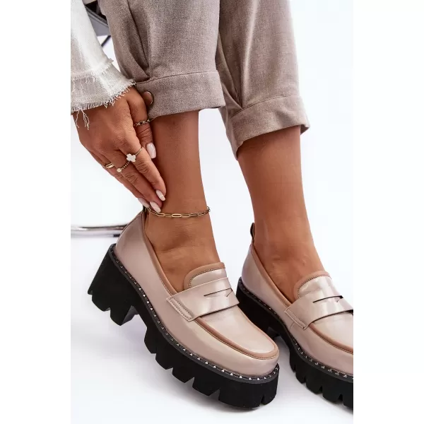  Damenmokassins D&A MR870-32 BEIGE 