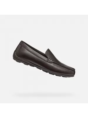Herrenmokassins GEOX SPHERICA EC16 G002878 DUNKELBRAUN