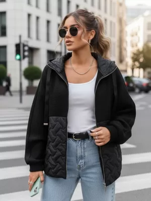 Damenjacke DSTREET TY5594 SCHWARZ