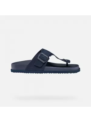 Herrenhausschuhe GEOX PARNAIBA G014437 DUNKELBLAU