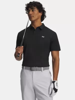 Herren-T-Shirt UNDER ARMOUR T2G PIQUE POLO 6012303-001 SCHWARZ