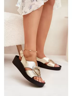 Damensandalen S.BARSKI KV51-031 GOLD