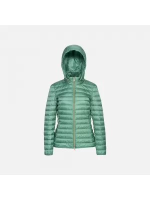 Daunenjacke für Damen GEOX JAYSEN G012392 TÜRKIS