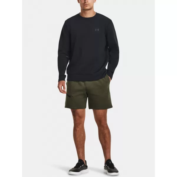  Herren-Sweatshirt UNDER ARMOUR UA UNSTOPPABLE FLC CREW 1381688-001 SCHWARZ 