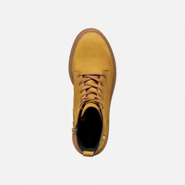  Damen-Stiefeletten GEOX IRIDEA G009240 BERNSTEIN 