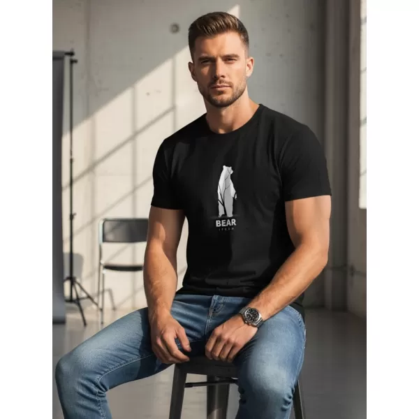 Herren-T-Shirt DSTREET NX062R SCHWARZ 