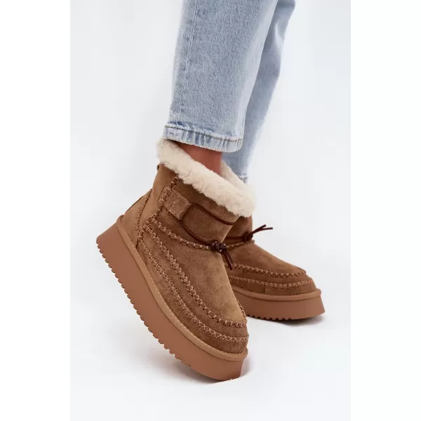  Damenschuhe BIG STAR SS274373 BRAUN/BEIGE Big Star Shoes 