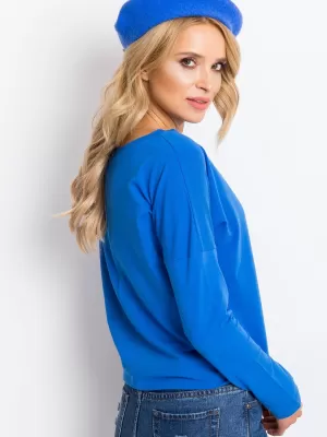 Damenbluse BASIC FEEL GOOD RV-BZ-5122.10P DUNKELBLAU